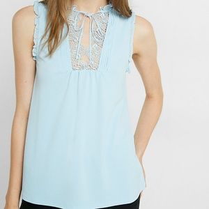 NWOT Express lace bib tank